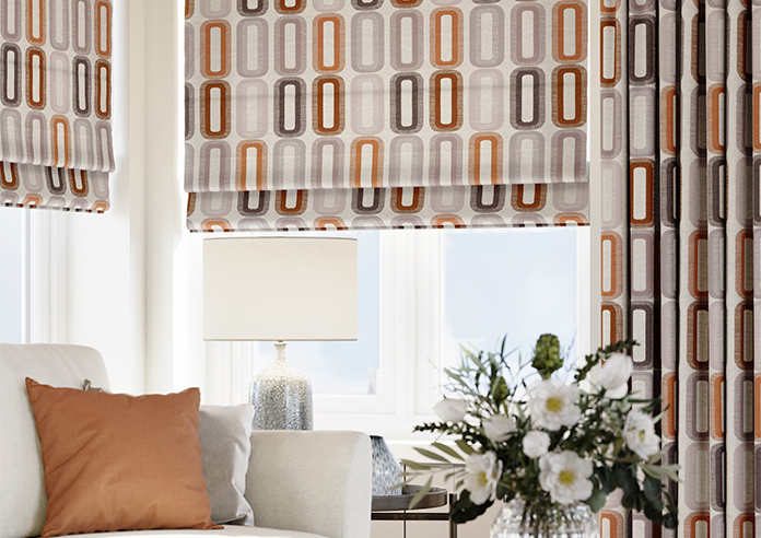 Soho, Terracotta - Roman Blind - Image 5